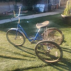 Vintage Triciclo R24" Listo Para Rodar 