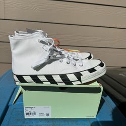 Off White Converse Size (sz) 9 DS Brand New In The Box 