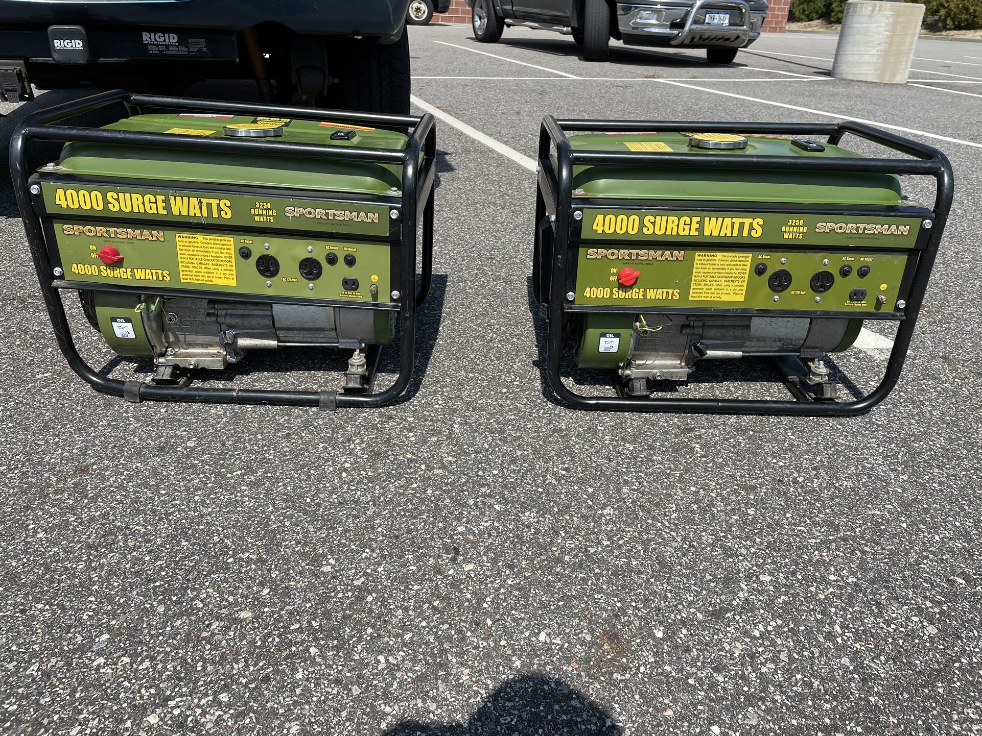 2- Generator 4000 W