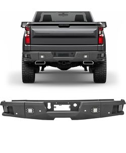Silverado Rear Bumper Black 