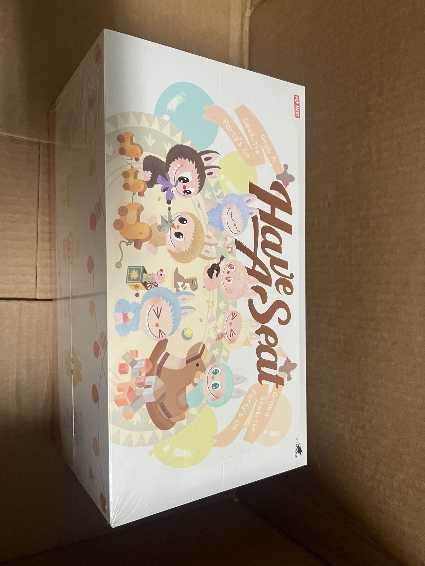 Authentic Labubu Have A Seat Sealed Case