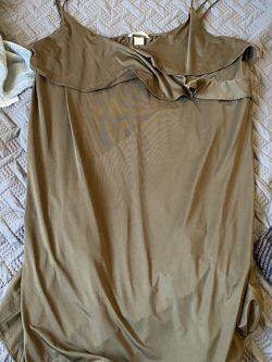 Olive Green Dress