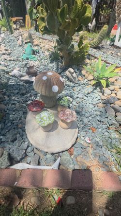 Mushroom decorations