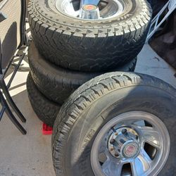 15"  Rims And Tires