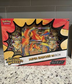 Ascended Heroes Mega Emboar ex Box
