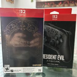 Resident Evil Requiem Generation Pack and controller
