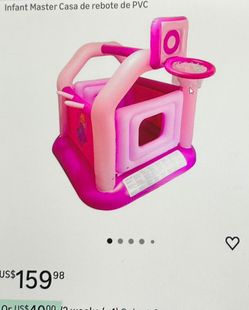 Infant master casa de rebote pvc