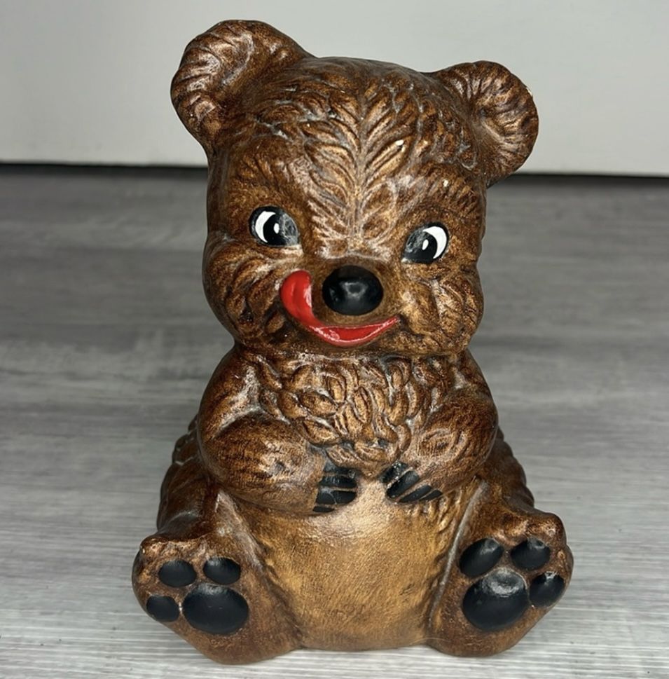 Brown Bear Figurine Statue