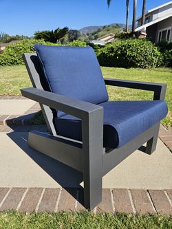 Pottery Barn Malibu Metal Adirondack Lounge Chair