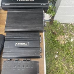Speakers and Amplifiers take it all for $400