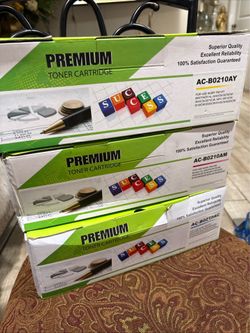 Premium toner cartridge set of 3
