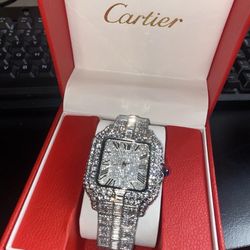 Moissanite Cartier VVS Bust Down Diamonds Passes Diamond Tester