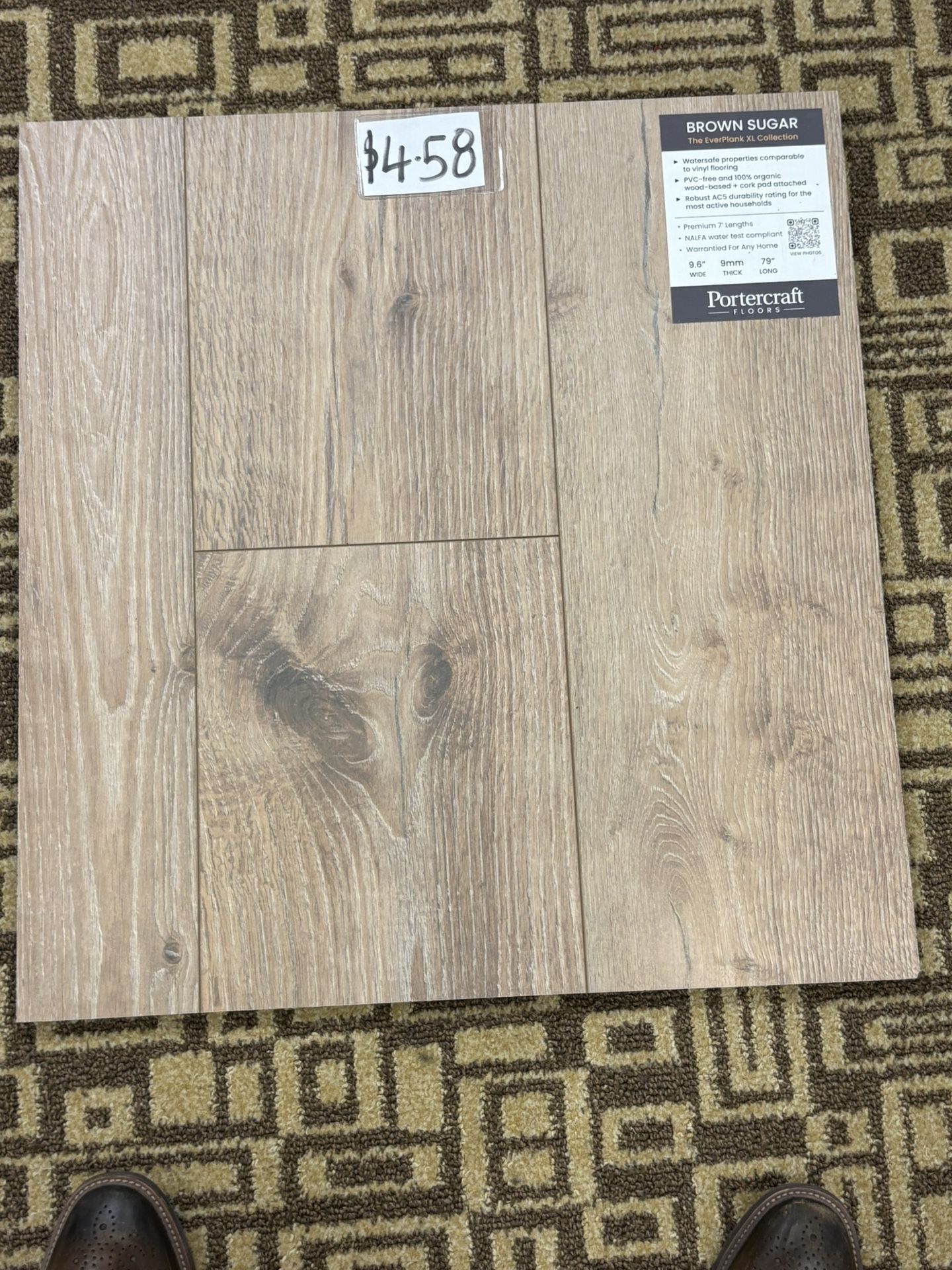 Brown Sugar Everplank Water Resistant, Durable, and Beautiful!