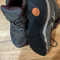 Dark Grey Hiking Boots  / Like New 
