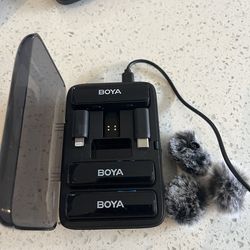 BOYA BOYALINK Wireless Lavalier Microphone System – $45