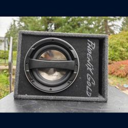 Phoenix Gold 10" All In 1 Subwoofer With Built In Amp