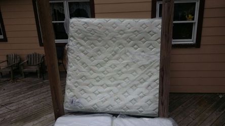 King size mattress and box springs for sale $199.00