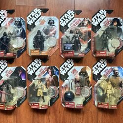 NEW Star Wars -Anakin Darth Vader Revan Trooper Jawa figure- 30th Anniversary