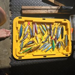 Assorted Lures. 