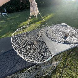 Vintage Fishing / Crabbing Nets