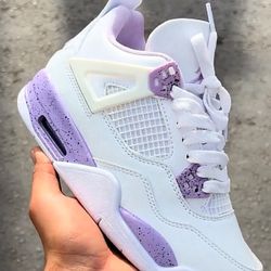 Jordan 4 Retro Light Purple Size 8