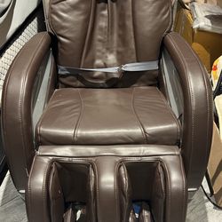 Brown massage chair