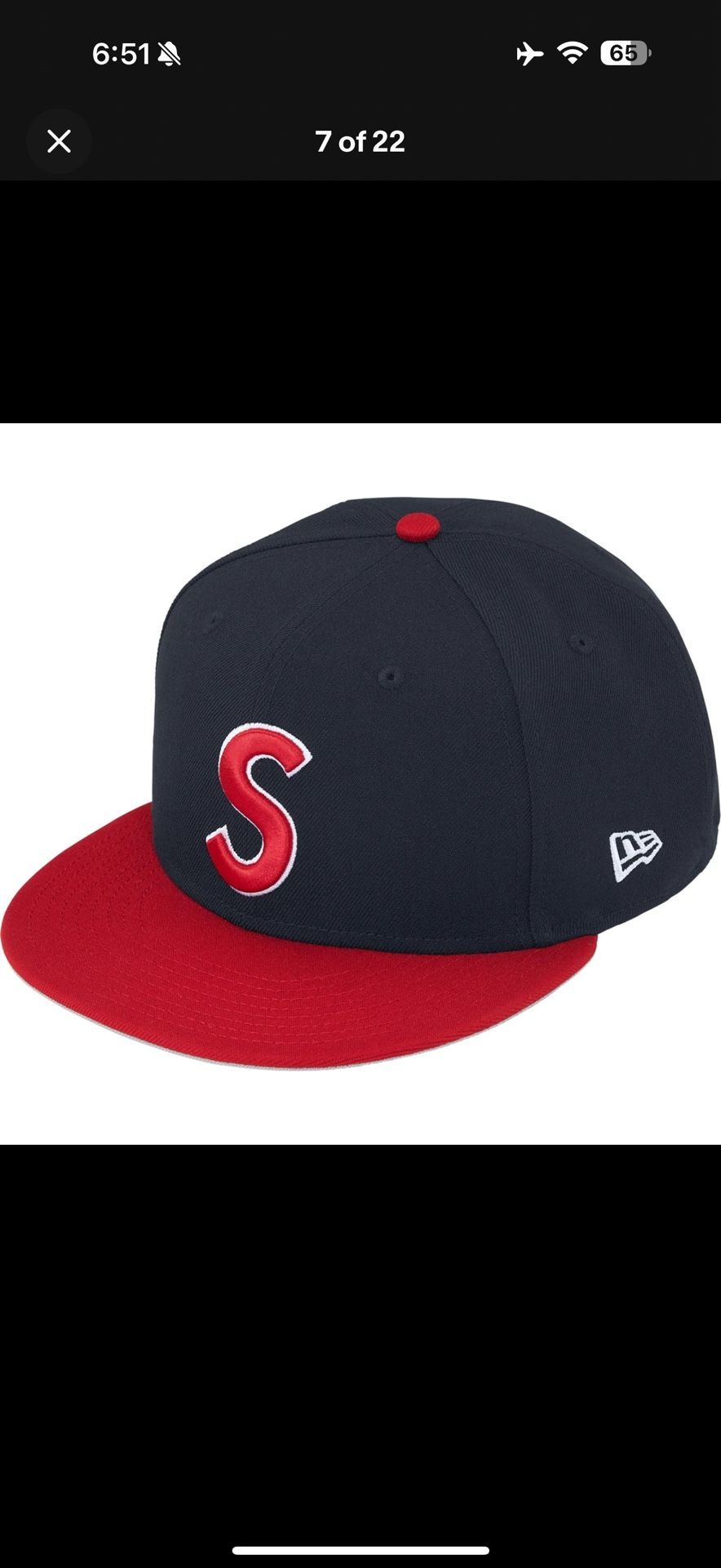 Supreme Reaper S Logo New Era Fitted | SZ 7 1/8