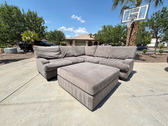 Gray Sectional Couch - Free Delivery