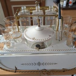 Vintage Mid-Century Modern Bar Cart