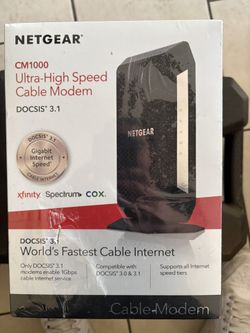 Netgear Ultra High Speed Cable Modem
