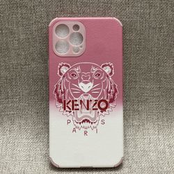 iPhone Case - Pink & White Tiger Style