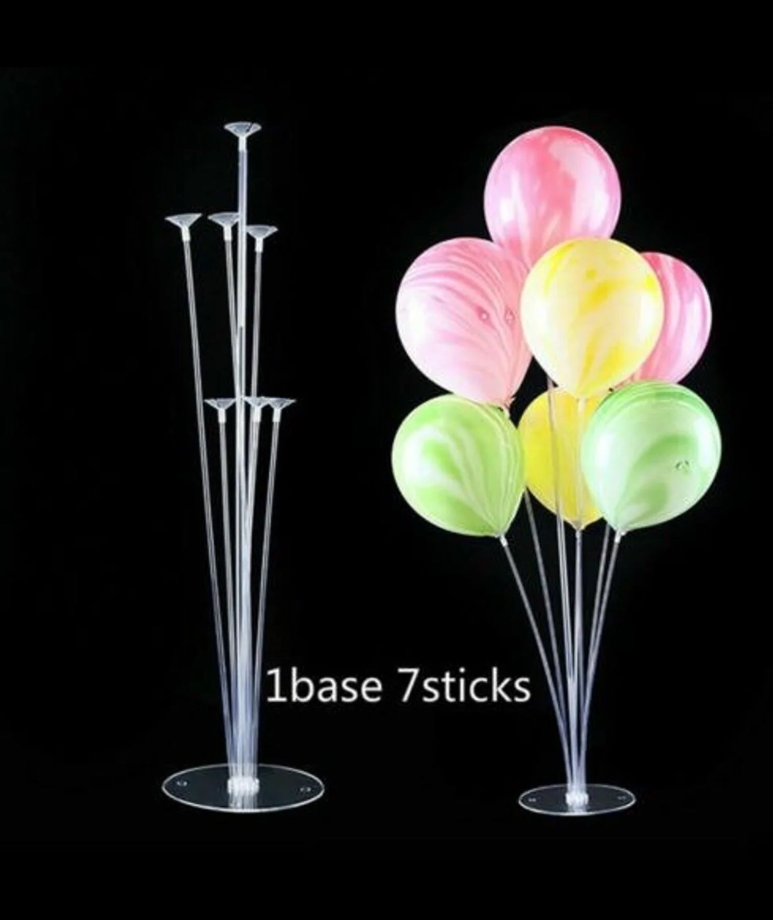 (10 Stands) Table Balloon-Stand for Party Decorations, Wedding decorations, Birthday, Graduation, Gender reveal Parties