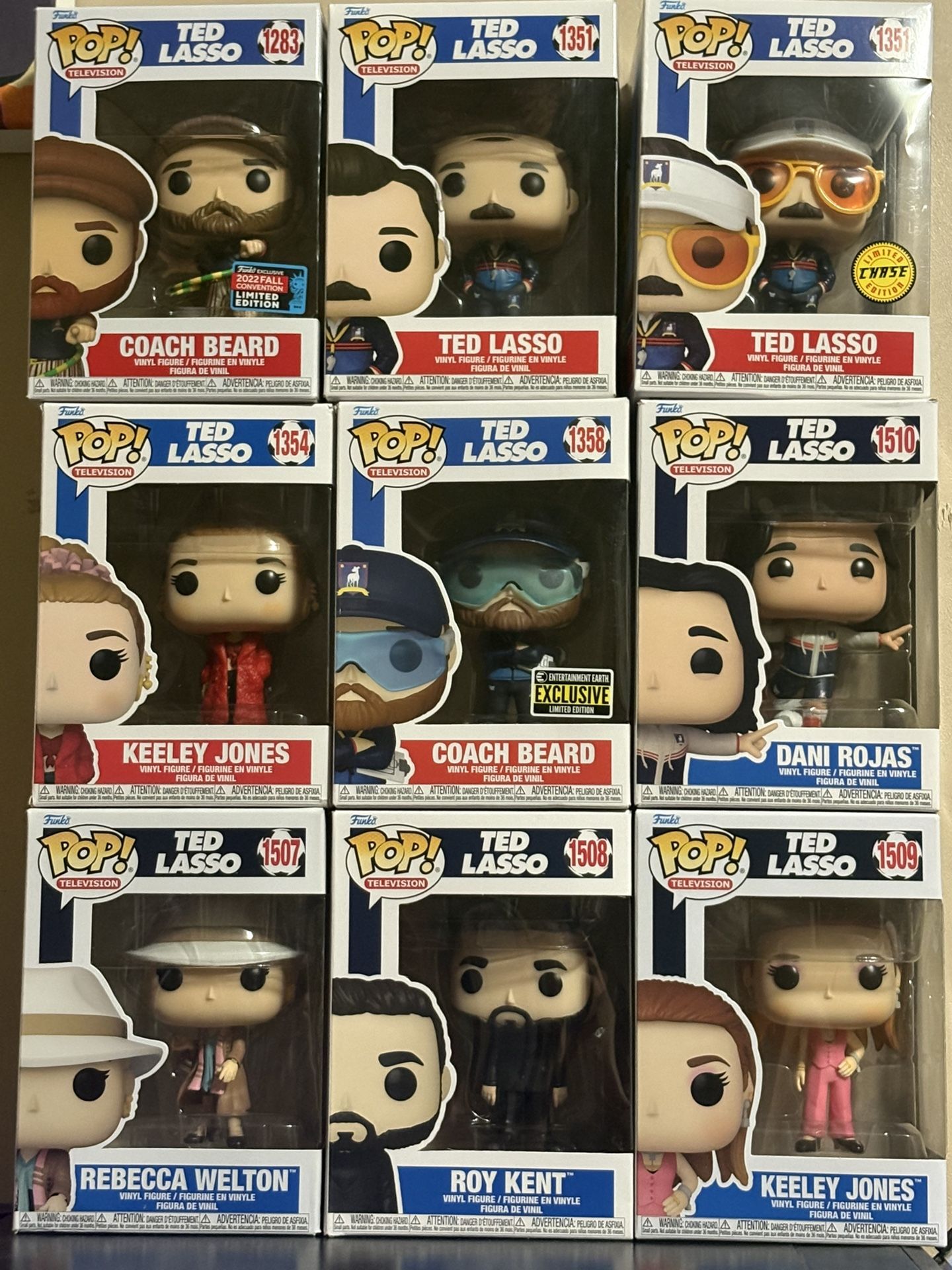 Funko Pop! Ted Lasso Lot