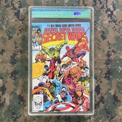 Marvel Super Heroes Secret Wars #1 (1984) Graded Slab