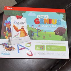 Osmo Little Genius Starter Kit for iPad, 4 Educational Learning Games, Ages 3-5