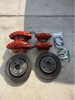 Camaro Brembo brake calipers/ rotors
