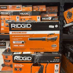 Ridgid 18V Brushless 130 MPH 510 CFM Cordless Battery Leaf Blower (Tool Only)
