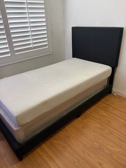 Twin xl Bed Frame with Mattress