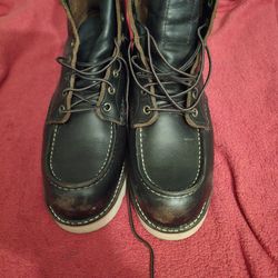 Red Wing Boots Size 9D 
