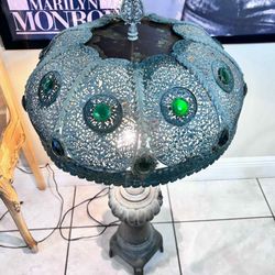 Antique Stiffel Lamp 43”H