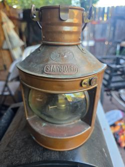 Vintage cooper Lantern