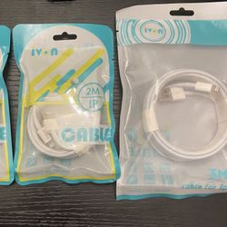 Phone Accessories Bundle: Chargers, Lightning Cables, Micro USB Cords, Tempered Glass Screen Protectors & More – Works with iPhone & Android