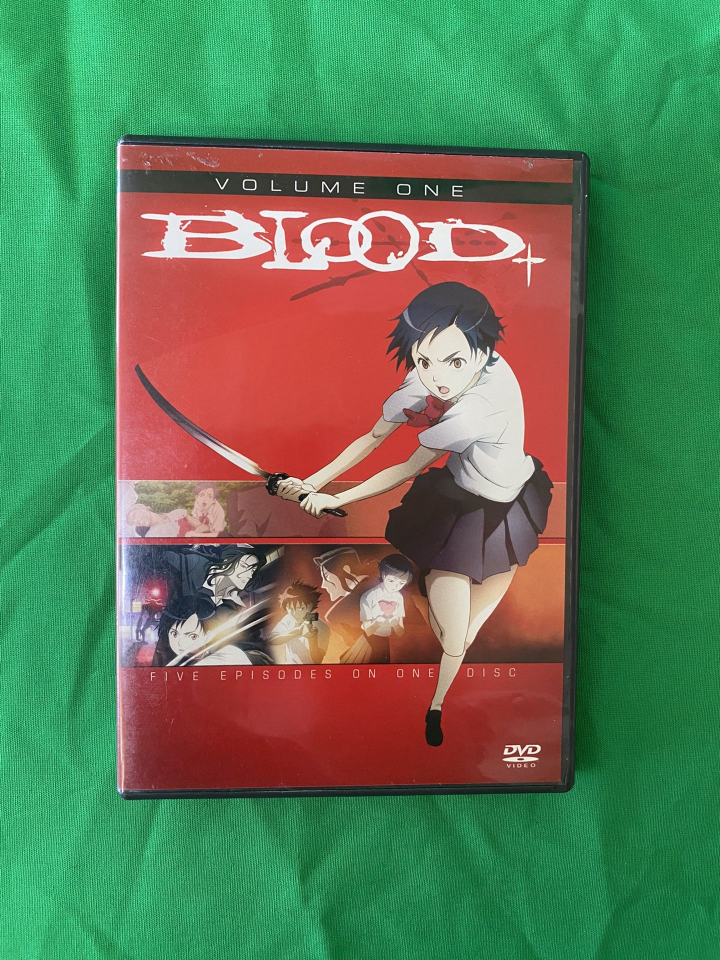 Blood + Anime Volume 1 5 Episodes