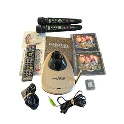 Diamond Magic Sing ET19KV Karaoke System W/2 Microphones 