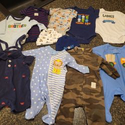 Boys Newborn (lot of 11 items) Lot A14.