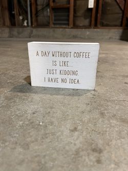coffee sign