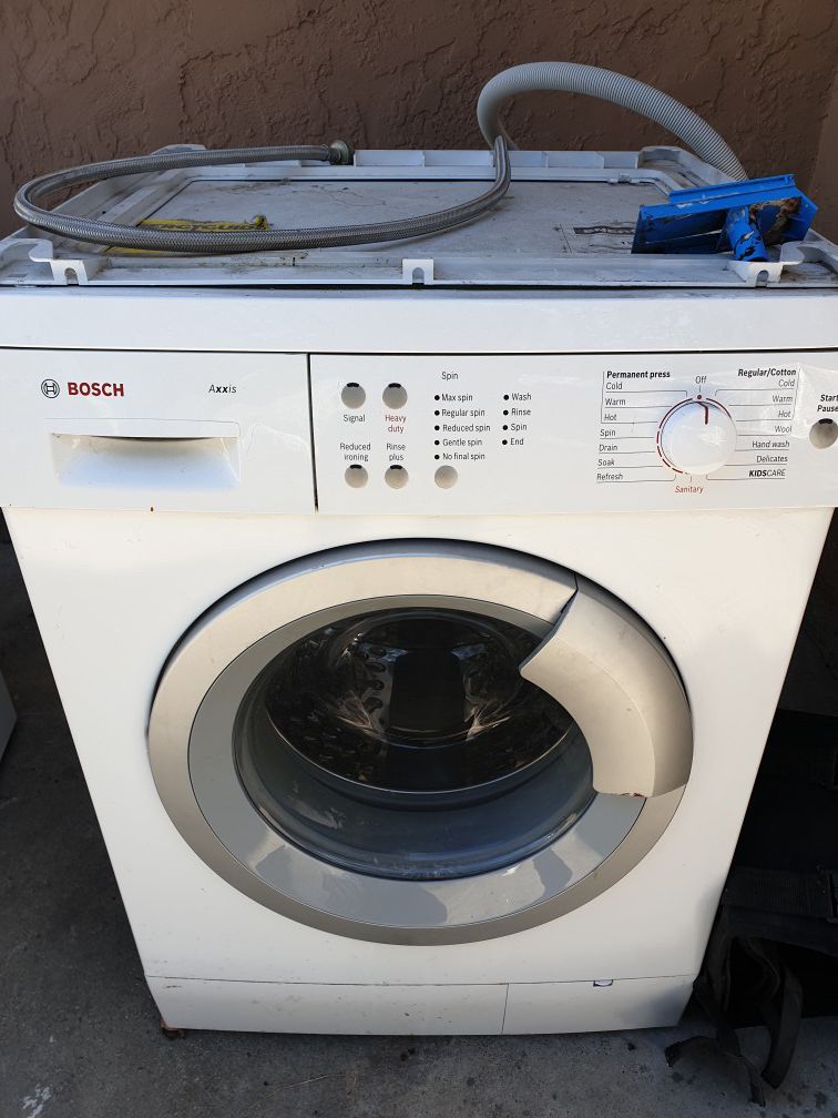 Bosch stackable compact washer n dryer