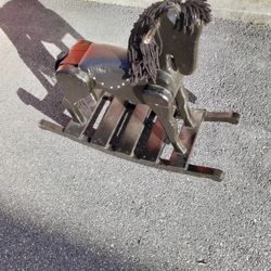 Real Wood Rocking Horse 