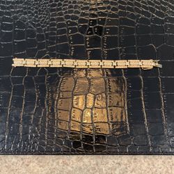 14KT Gold & Diamond Bracelet 