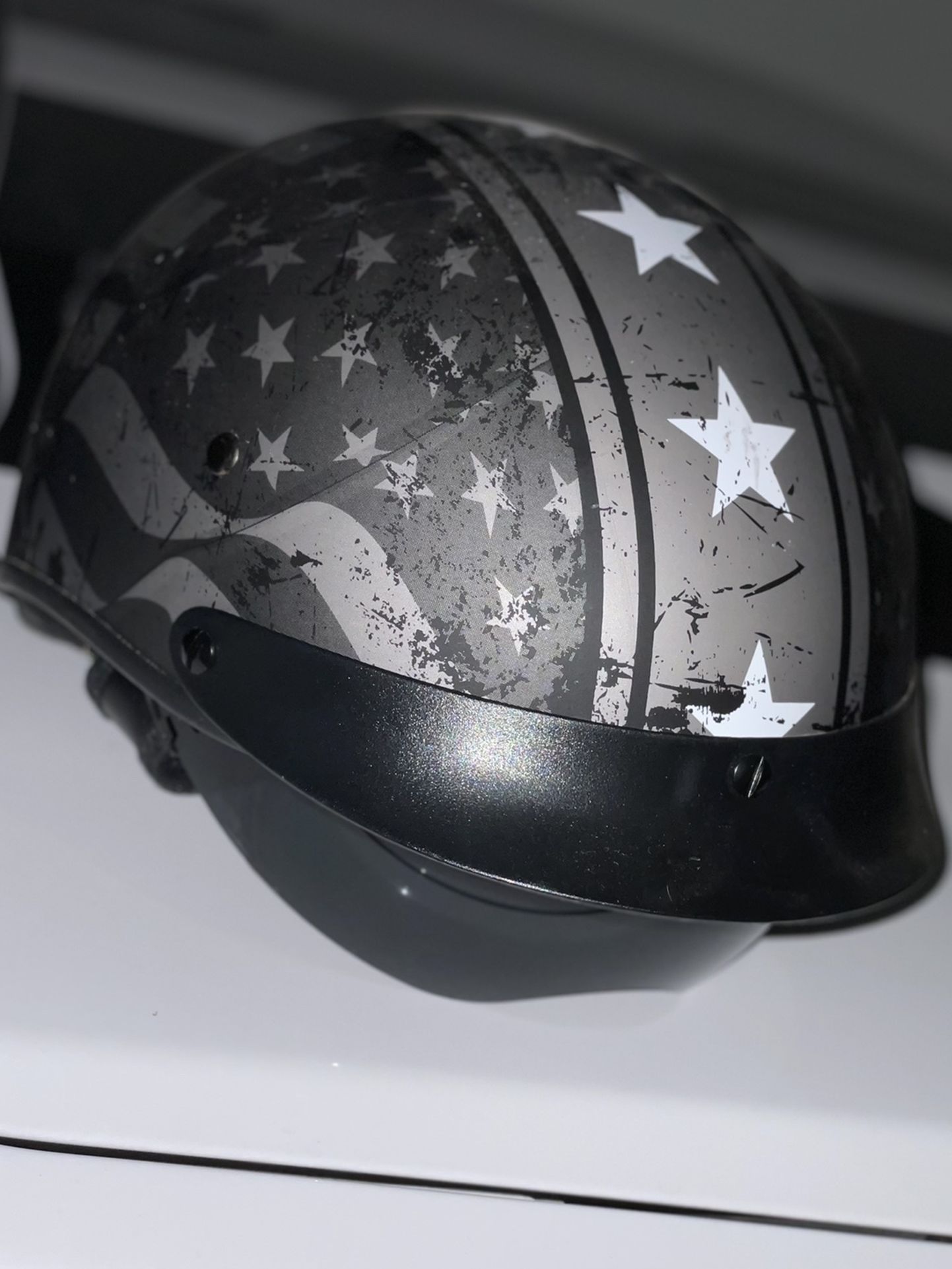 Adjustable Size Motorcycle Helmet